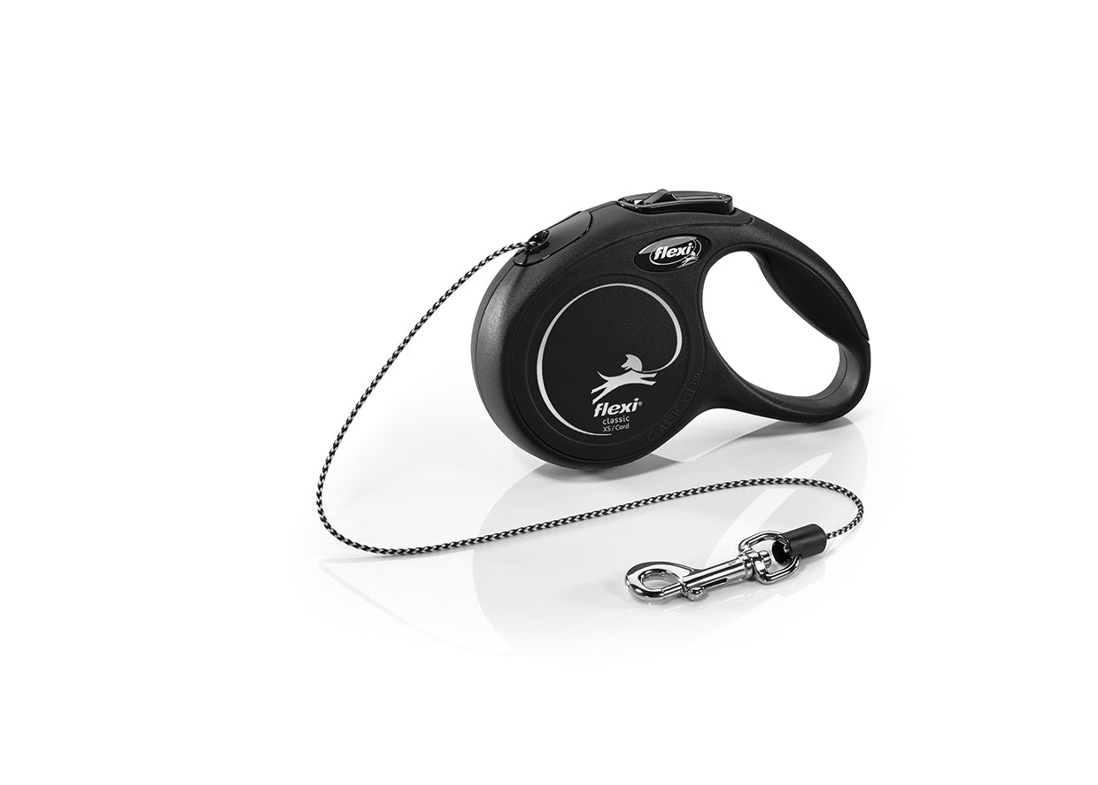 Flexi Classic XS - автоматичен повод въже, 3 метра, за кучета с тегло до 8 кг