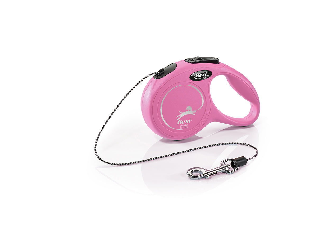 Flexi Classic XS - автоматичен повод въже, 3 метра, за кучета с тегло до 8 кг