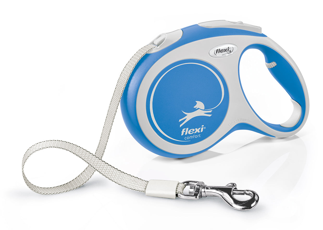 Flexi Comfort L - автоматичен повод лента, 5 метра, за кучета с тегло до 60 кг