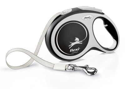 Flexi Comfort Long L - автоматичен повод, лента, 8 метра, за кучета с тегло до 50 кг