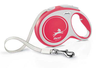 Flexi Comfort Long L - автоматичен повод, лента, 8 метра, за кучета с тегло до 50 кг