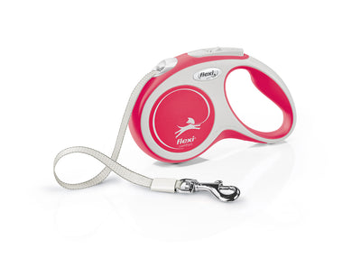 Flexi Comfort S - автоматичен повод лента, 5 метра, за кучета с тегло до 15 кг