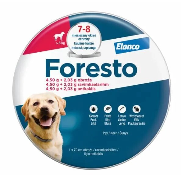 Foresto - противопаразитна каишка