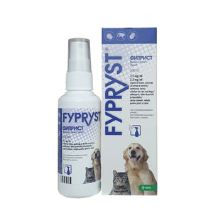 Fypryst / Фиприст Spray 2,5 mg - противопаразитен спрей, 100 мл