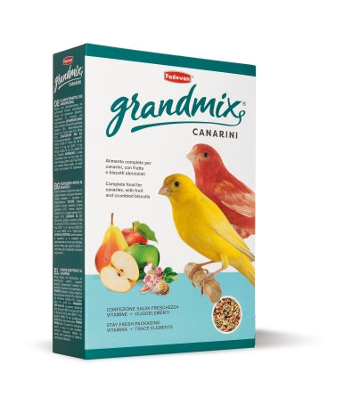 Padovan GrandMix canarini - пълноценна храна за канарчета с плодове 400 гр.