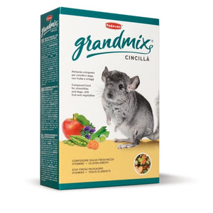 Padovan GrndMix Cincilla - пълноценна храна за чинчили 850 гр.