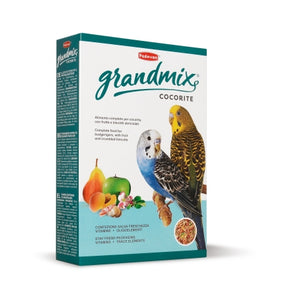 Padovan Grandmix Cocorite - пълноценна храна за вълнисти папагали с плодове