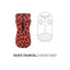 Nayeco Leopard Jacket - яке за куче 35 см, червен