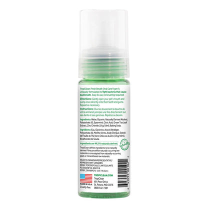 Tropiclean Mint Oral Care Foam - пяна за свеж дъх 133 мл.