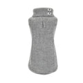 Nayeco Button Knitted Sweater - пуловер за кучета 25 см, сив
