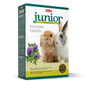 Padovan Junior coniglietti - пълноценна храна за малки зайчета 850 гр.
