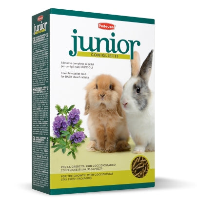 Padovan Junior coniglietti - пълноценна храна за малки зайчета 850 гр.
