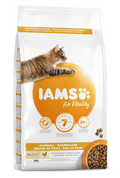 Iams Adult Hairball - пълноценна храна за котки над 12 месечна възраст, профилактика образуване космени топки