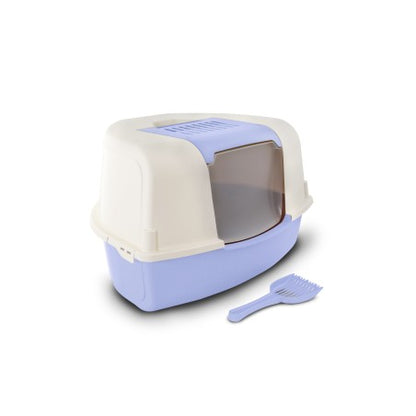 Nayeco Leo Corner Cat Litter - закрита котешка тоалетна 58 / 47 / 38 см