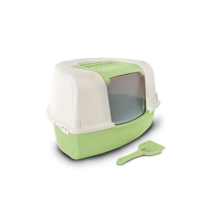 Nayeco Leo Corner Cat Litter - закрита котешка тоалетна 58 / 47 / 38 см