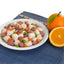 Life natural Duck with chicken in orange sauce - пилешко и патешко месо в портокалов сок, с моркови и грах 95 гр.