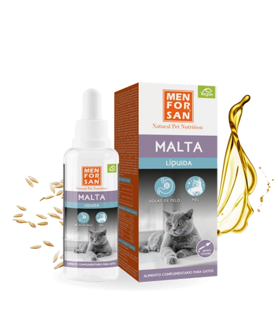 Menforsan Liquid Malt for Cats - течна малцова паста за котки 60 мл