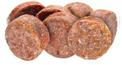 WolfPack BARF Medallions Duck - сурова храна с патешко месо 1 кг