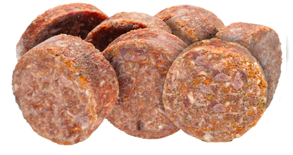 WolfPack BARF Medallions Duck - сурова храна с патешко месо 1 кг