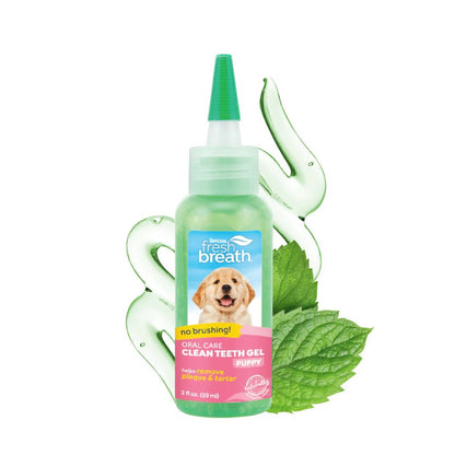 Tropiclean Clean Teeth Oral Care Gel Puppy - почистващ гел за малки кученца 59 мл.
