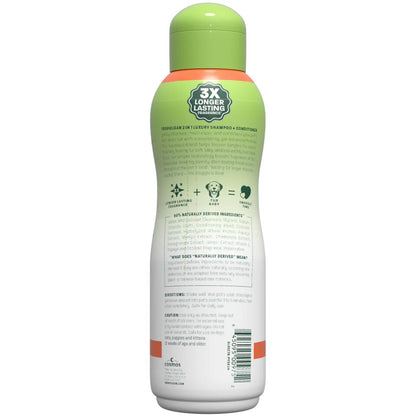 TropiClean Papaya and Coconut Luxury 2 in 1 - Shampoo and Conditioner for Dogs and Cats 355 ml