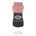 Nayeco Jersey Punto Flor Polar Rosa - пуловер за кучета