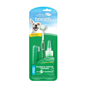 Tropiclean Oral Care Kit for Small Breed - комплект за поддържане на висока устна хигиена, за малки породи кучета 59 мл.