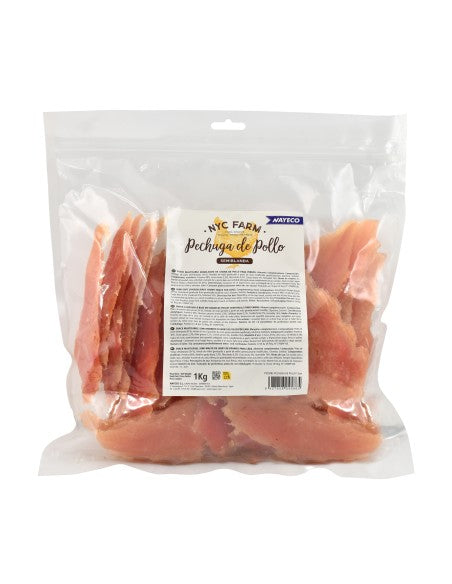 Nayeco NYC Chicken Breast - лакомство за куче от пилешко месо