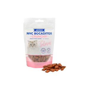 Nayeco NYC Crunchy Snacks Salmon - лакомство за котки със сьомга 60 гр
