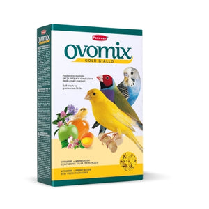 Padovan Ovomix Gold Giallo - хранителна добавка за канарчета, вълнисти папагали и екзотични птици