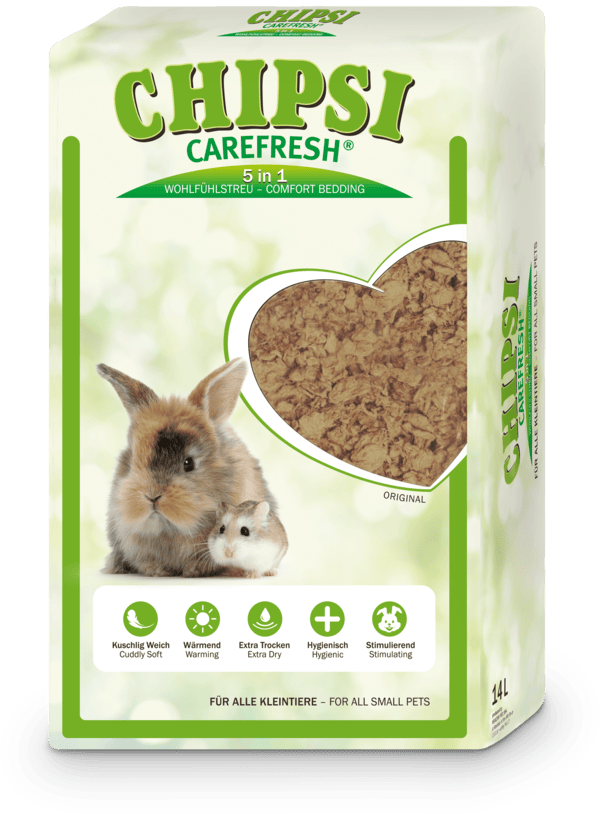 JRS Chipsi Carefresh Original - биоразградими растителни естетсвени влакна 14 л, натурален