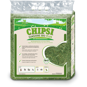 JRS Chipsi Sunshine - сено от най-високо качество, с забележителен аромат и вкус за гризачи и малки животни, 1 кг