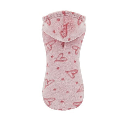Nayeco Sudadera Con Capucha Amour Rosa - поларен суитшърт