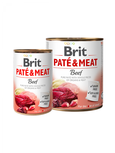 Brit Pate and Meat Beef - пастет за кучета с говеждо месо 800 гр