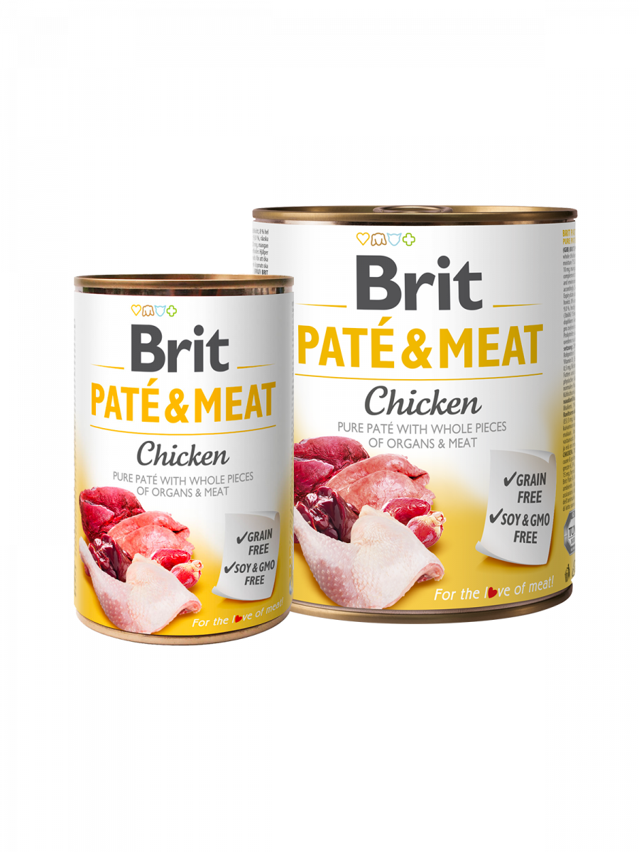 Brit Pate and Meat Chicken - пастет за кучета с пилешко месо