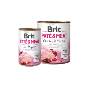 Brit Pate and Meat Puppy - пастет за кученца с пилешко и пуешко месо