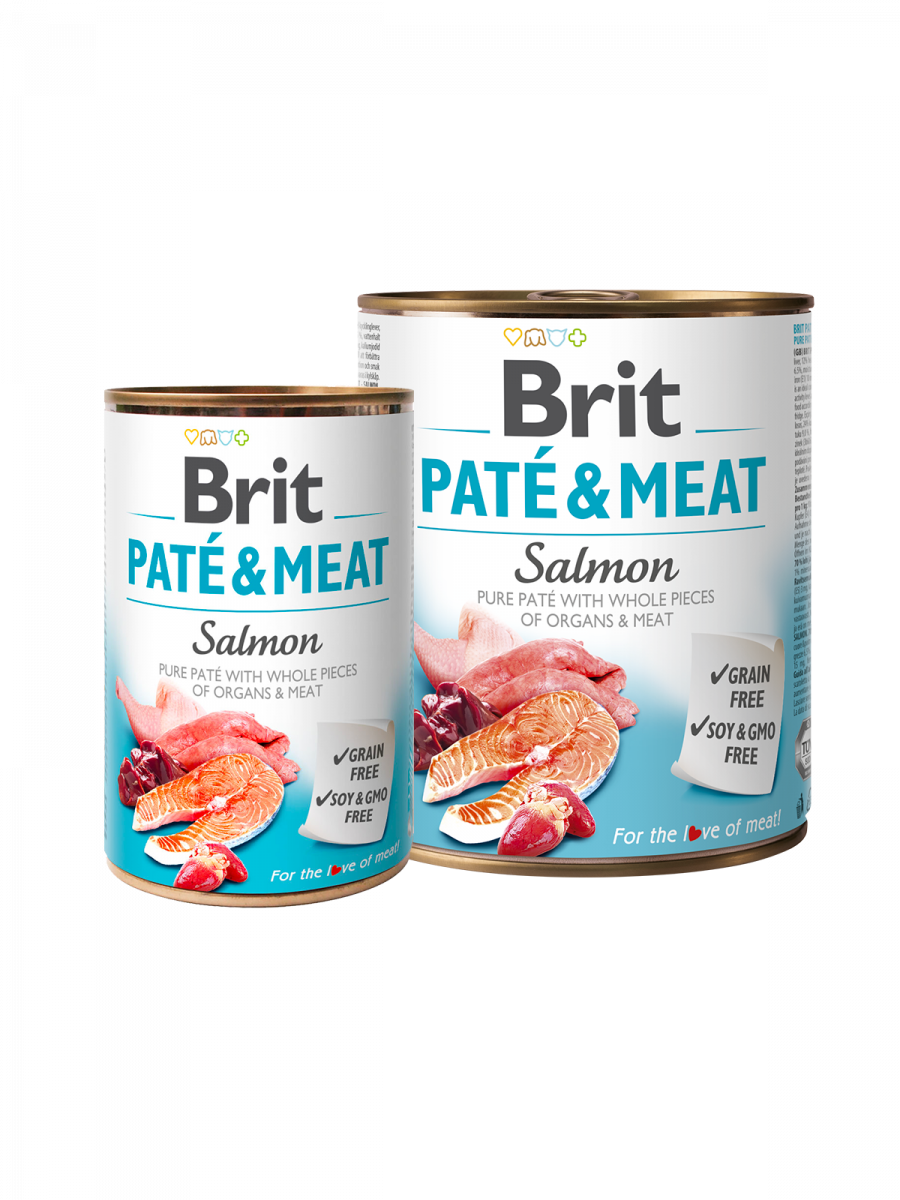 Brit Pate and Meat Salmon - пастет за кучета със сьомга