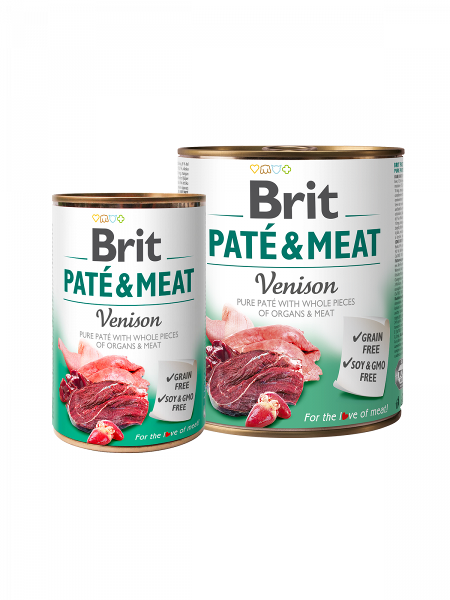 Brit Pate and Meat Venison - пастет за кучета с еленско месо