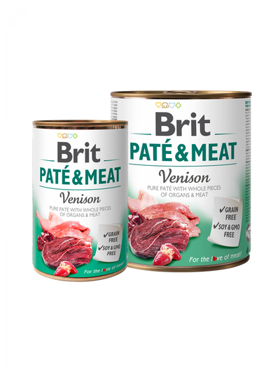 Brit Pate and Meat Venison - пастет за кучета с еленско месо