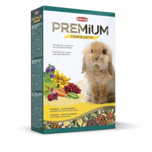 Padovan Premium Coniglietti - пълноценна премиум храна за мини зайчета 18 кг.