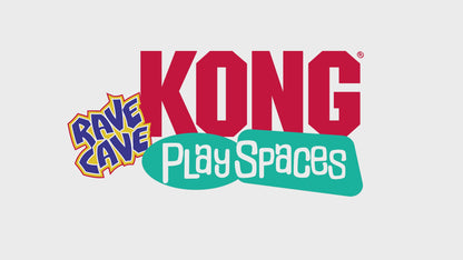 KONG Play Spaces Rave Cave - светещ тунел за котки 29.8 см