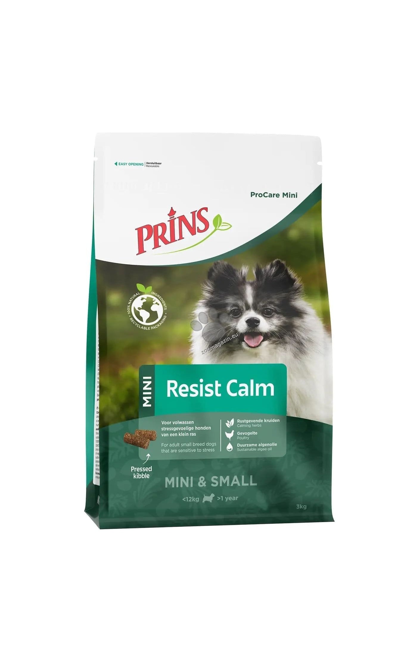 Prins ProCare Mini Resist Calm - препоръчва се за чувствителни кучета от дребните породи 12 кг.