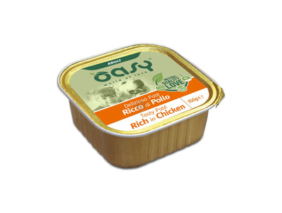Oasy Tasty Pate Adult Chicken - пастет за кучета в зряла възраст с пилешко месо 150 гр.