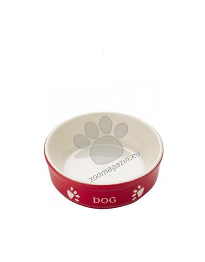 Nobby Ceramic Bowl Dog M - керамична купа за куче 240 мл, червен