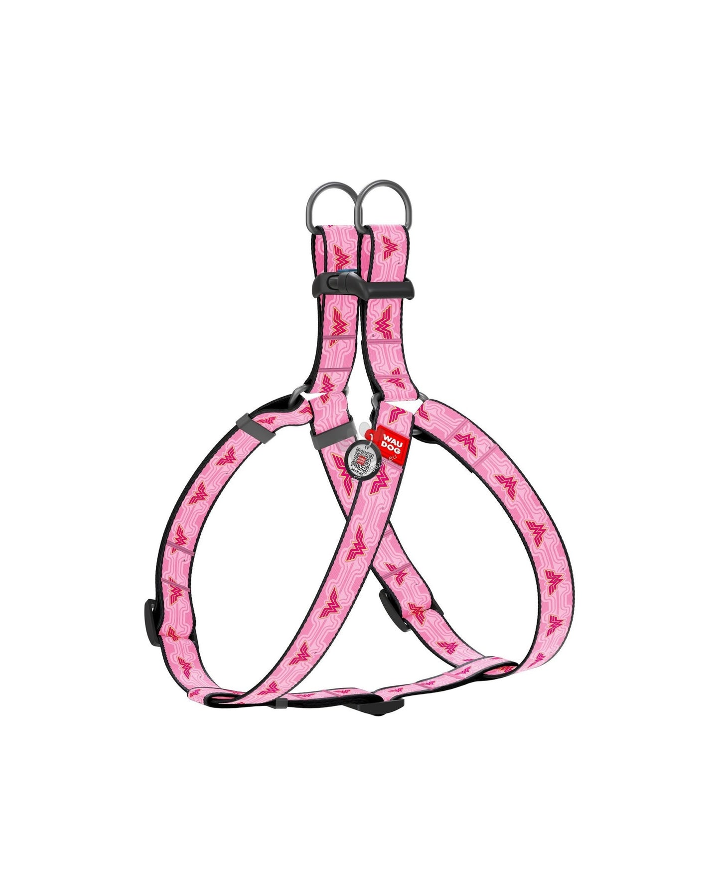 Collar Waudog Nylon Dog Harness Wonder Woman 1 - нагръдник