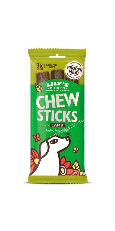 Lilys Kitchen Chew Sticks Lamb - солети от агнешко за куче 120 гр.