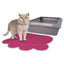 Flamingo Cat litter Tray Mat Pitou Matti - килимче за тоалетна, розово