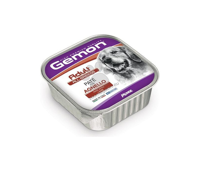 Gemon Adult Dog All Breeds Pate with Lamb - терин за кучета от всички породи с агнешко месо 150 гр