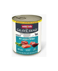 GranCarno Dog Adult - храна за кучета със сьомга и спанак