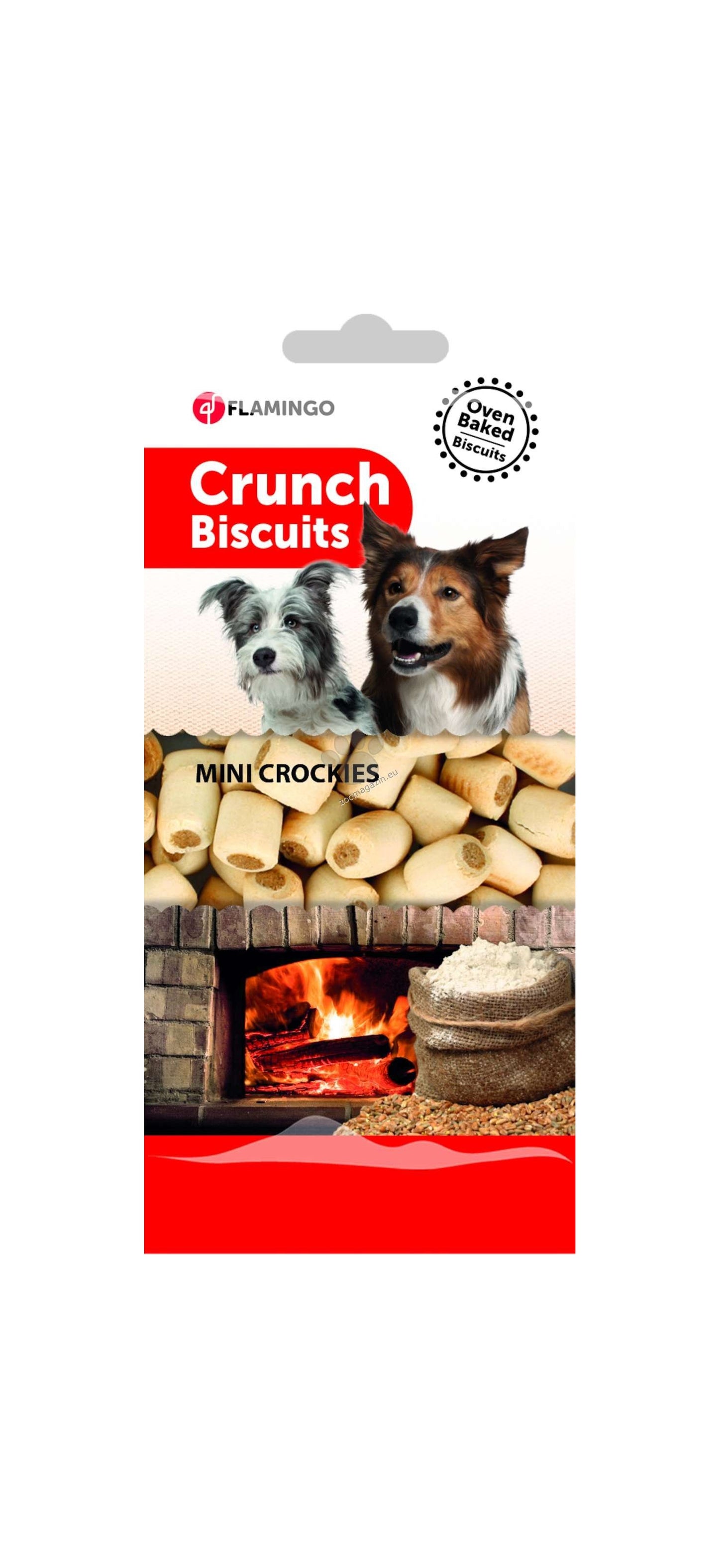 Flamingo Biscuit Crunch Mini Crockies - бисквитки за малки кученца 500 гр